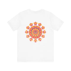Vibrant Mandala Tee featuring a beautiful and intricate design representing spiritual peace and harmony, perfect for anyone seeking inner balance and tranquility