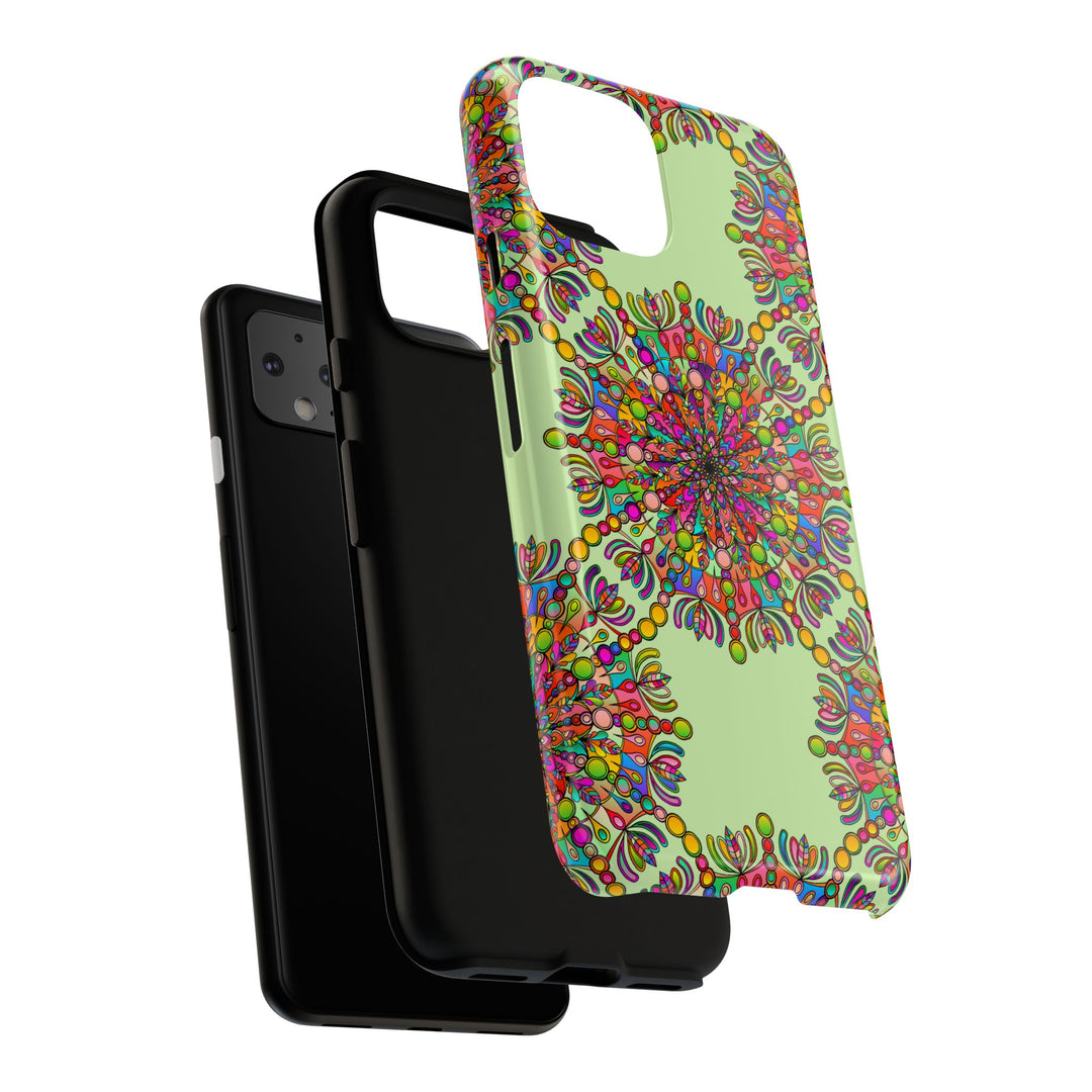Intricate Mandala Phone Case in Lively Colors for Unique Style