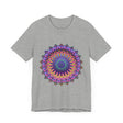 Vibrant and detailed mandala design tee perfect for meditation and relaxation
