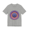 Vibrant and detailed mandala design tee perfect for meditation and relaxation