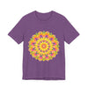 Vibrant Mandala Tee - Spiritual Art Design with Intricate Patterns and Bright Colors to Elevate Your Style