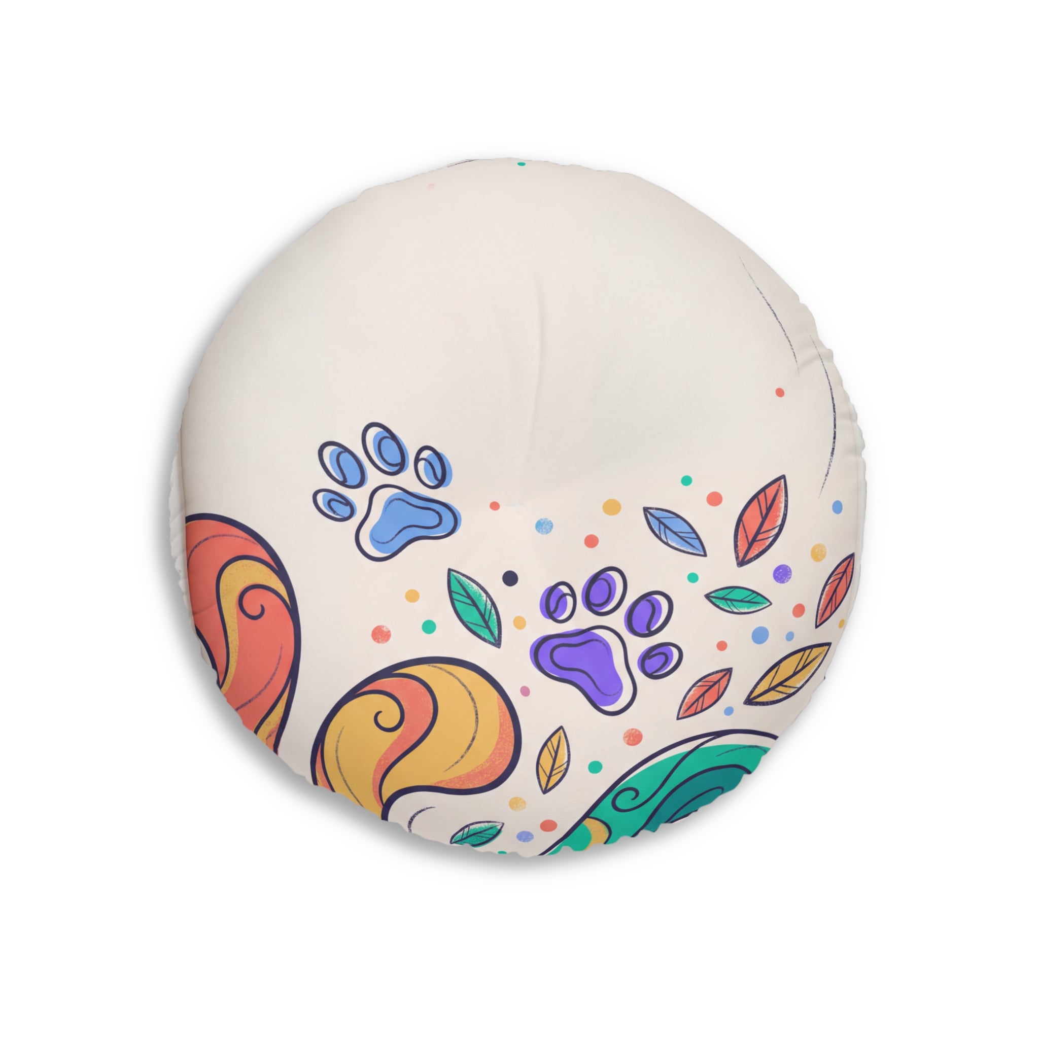 Sunrise Boho Cat Floor Pillow