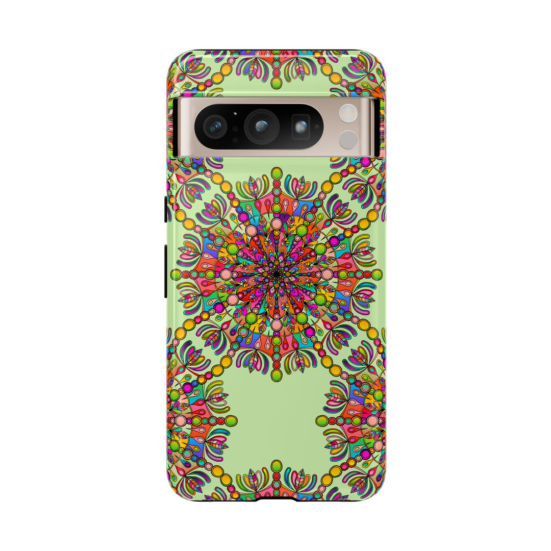 Intricate Mandala Phone Case in Lively Colors for Unique Style