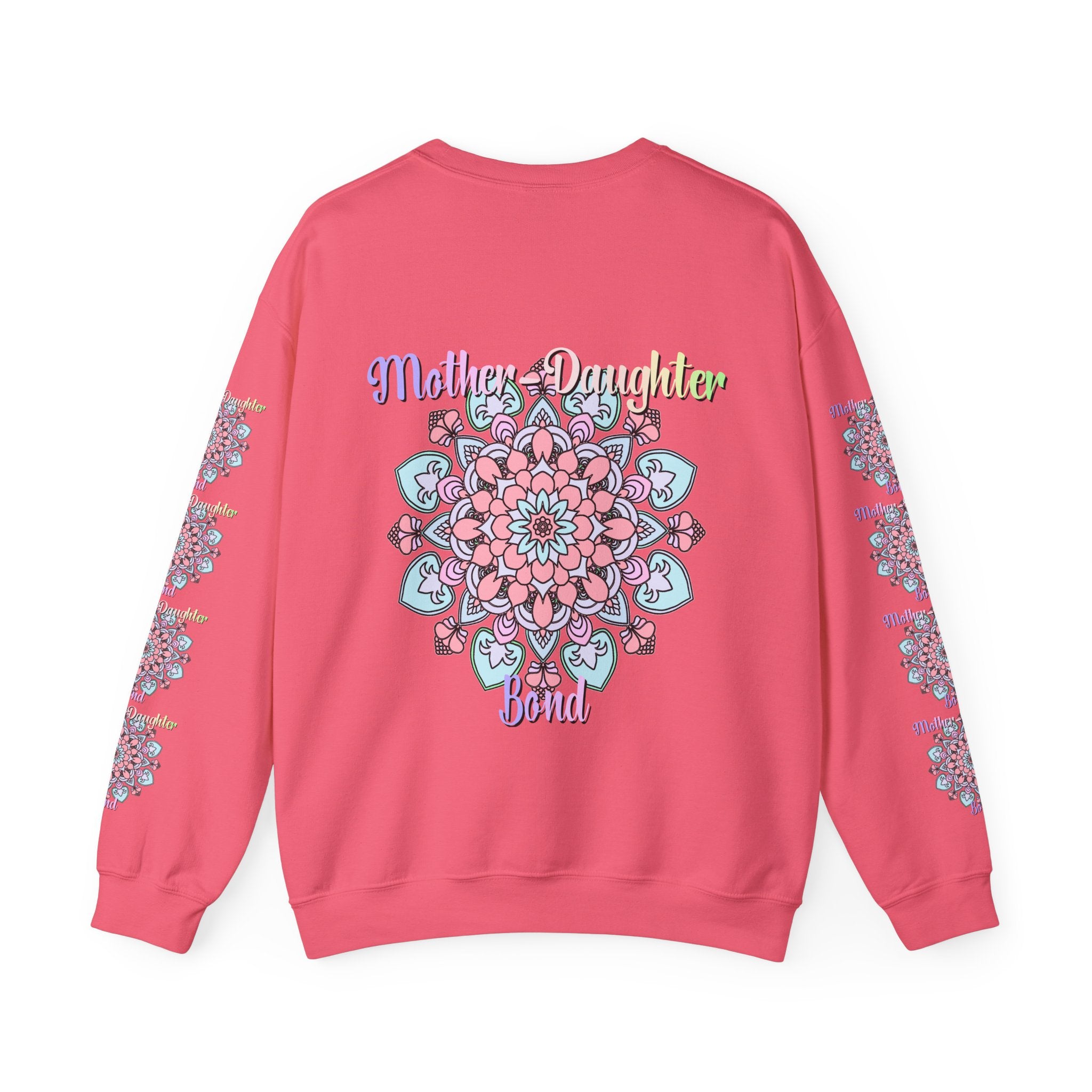 Sweatshirt mit Mandala-Muster zur Feier der Mutter-Tochter-Liebe