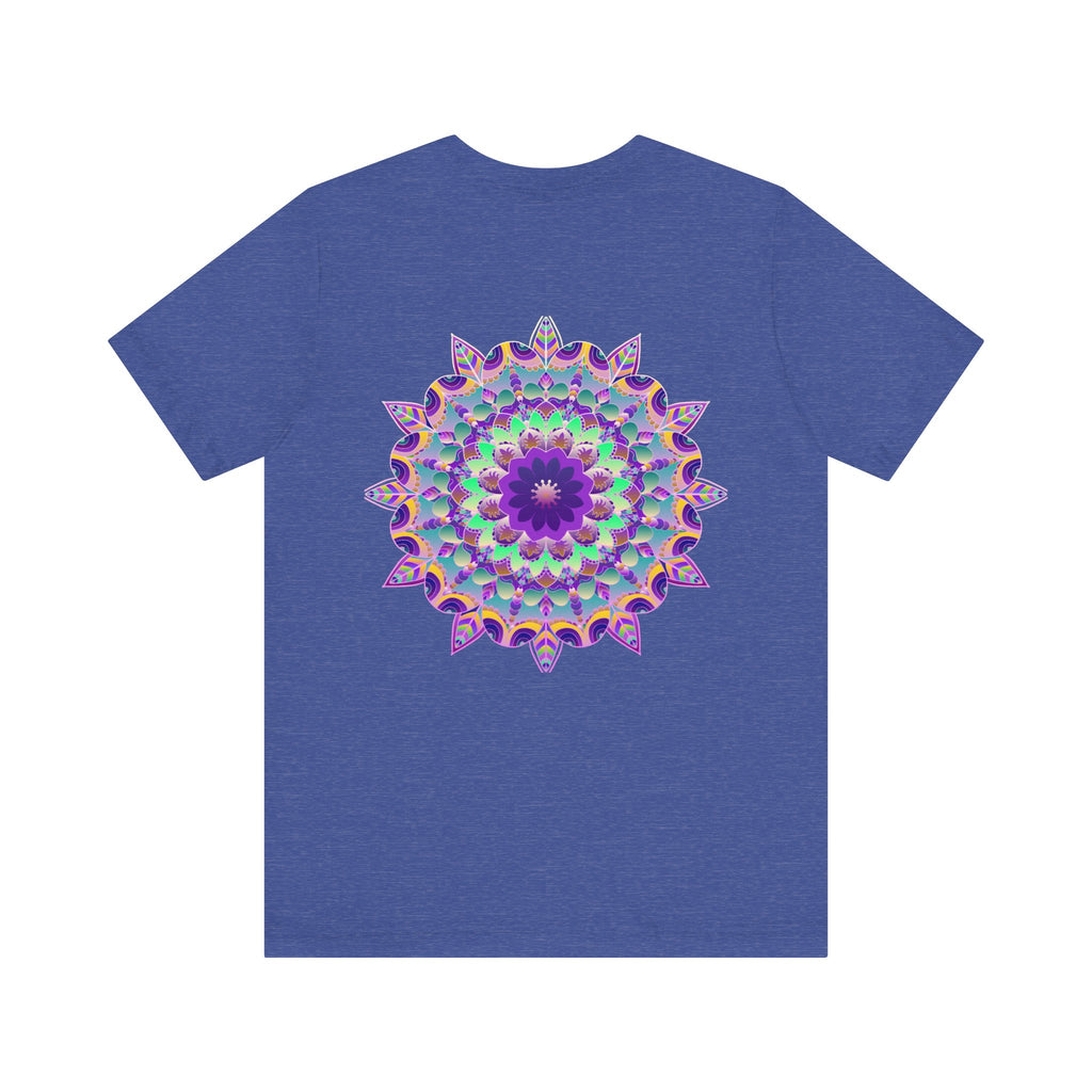  Tranquil Mandala Tee promoting spiritual connection and emotional healing