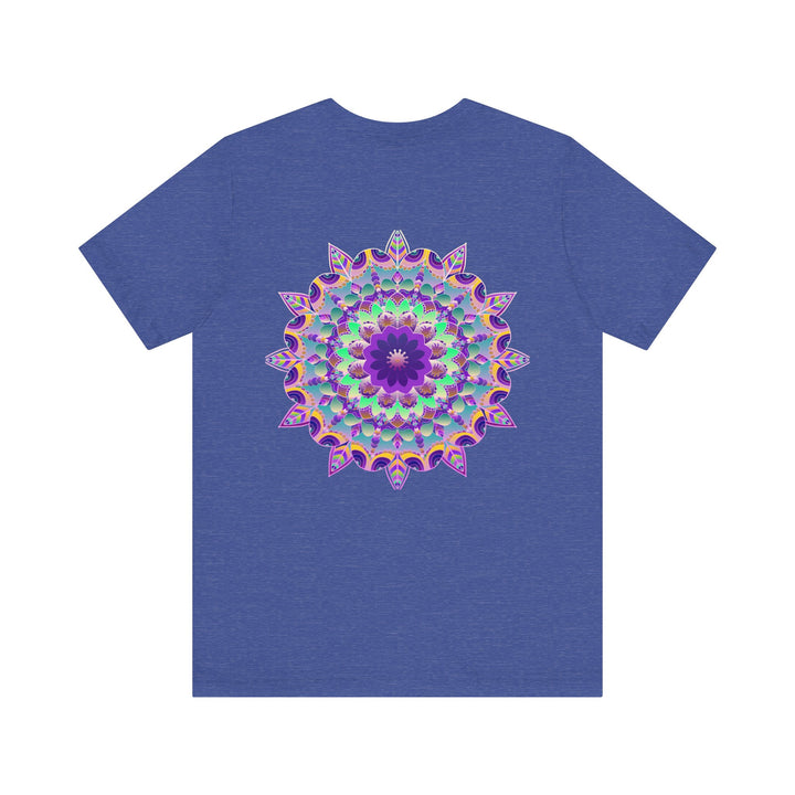  Tranquil Mandala Tee promoting spiritual connection and emotional healing