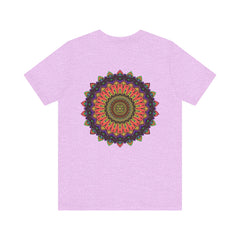 Beautiful mandala tee with vibrant patterns promoting spiritual harmony and peace
