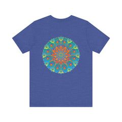 Beautiful Mandala Tee with intricate design symbolizing spiritual peace and harmony