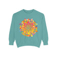 Colorful Mandala Sweatshirt with intricate design and vibrant pattern for women