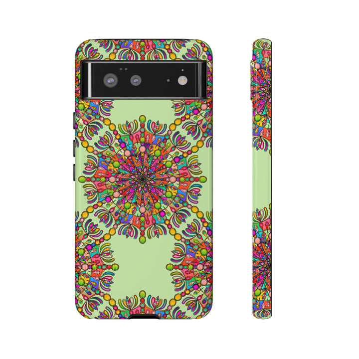 Intricate Mandala Phone Case in Lively Colors for Unique Style