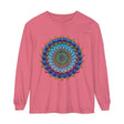 Colorful and intricate mandala design long sleeve t-shirt for men and women