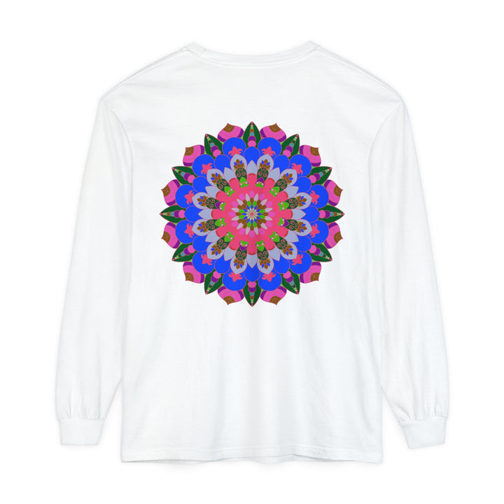 Colorful Mandala Long Sleeve T-Shirt for All Seasons