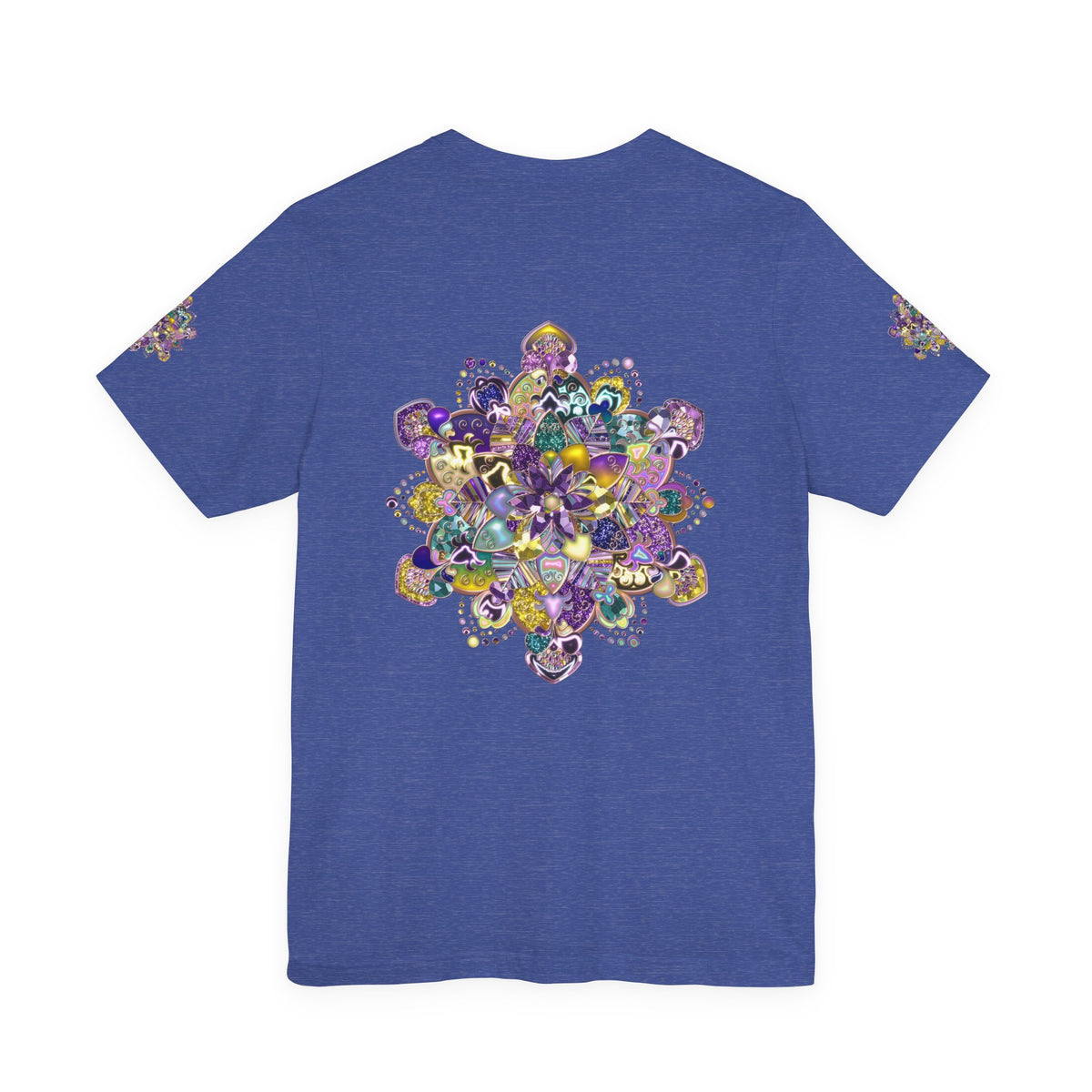 Unisex Floral Jewel Mandala T-Shirt