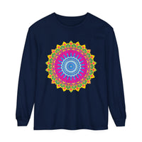  Mandala Long Sleeve Shirt for Both Men and Women in a Stunning, Detailed Print