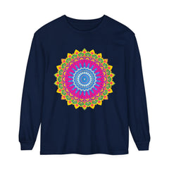  Mandala Long Sleeve Shirt for Both Men and Women in a Stunning, Detailed Print
