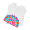 Colorful Mandala T-Shirt with intricate psychedelic art design for an eye-catching look