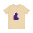 Black Cat Mystery T-Shirt with Vibrant and Unique Colorful Design