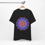 Colorful Mandala Geometric T-Shirt with a vibrant and intricate design
