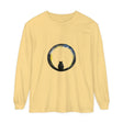 Spooky Black Cat Crescent Moon Halloween T-Shirt for women