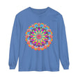 Colorful Mandala Long Sleeve T-Shirt - Psychedelic Art 6