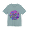 A vibrant and detailed mandala design adorns this psychedelic t-shirt