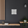 Handmade Mandala Art - Black & White Wall Art - Matte Canvas, Stretched, 125 alt text 22