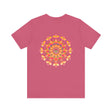 Vibrant Mandala Tee with vibrant colors representing spiritual peace