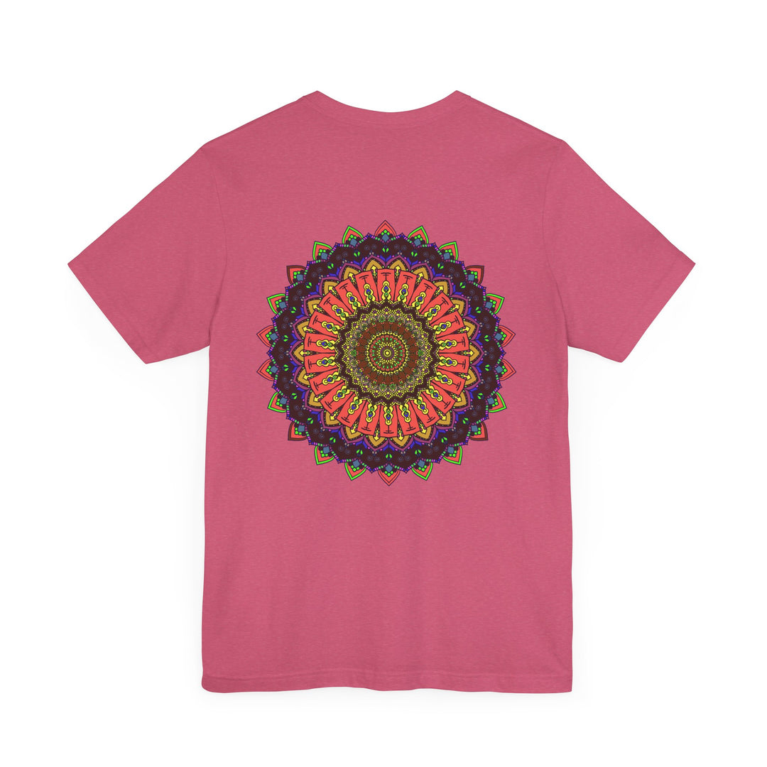 Stunning mandala tee with spiritual symbolism for inner peace and harmony