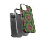Artistic Mandala Phone Case with Bold Patterns and Modern Flair