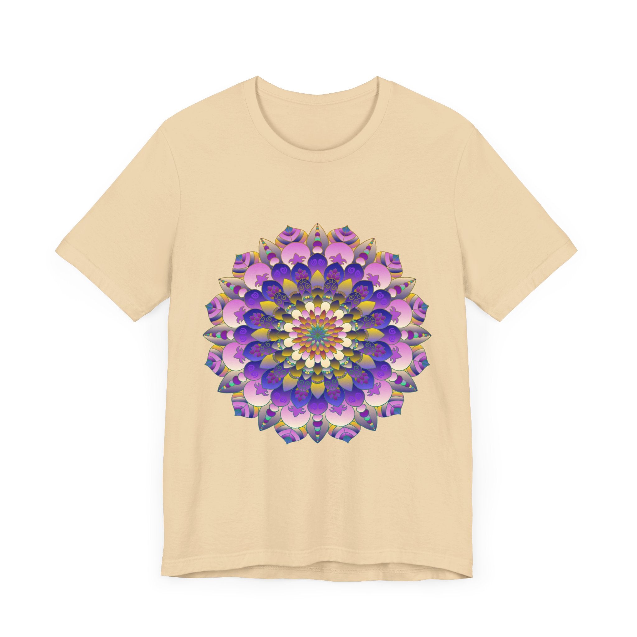 Beautiful and eye-catching mandala flower T-Shirt for spiritual individuals