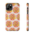 Phone Case - Hand-Drawn Mandala Art - Light Pink Long Description 8