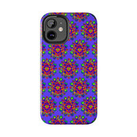Tiled Hand Drawn Mandala Rainbow Phone Case - Standard alt text 52