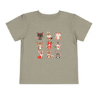 Animal Love Kleinkind T-Shirt, süße Cartoon Tiere T-Shirt für Kinder 
