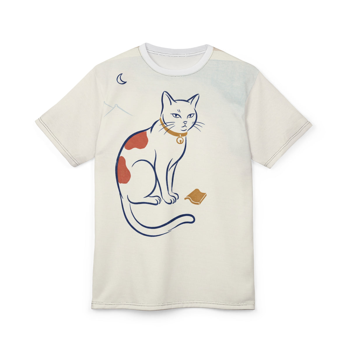 Indigo Rooftop Cat