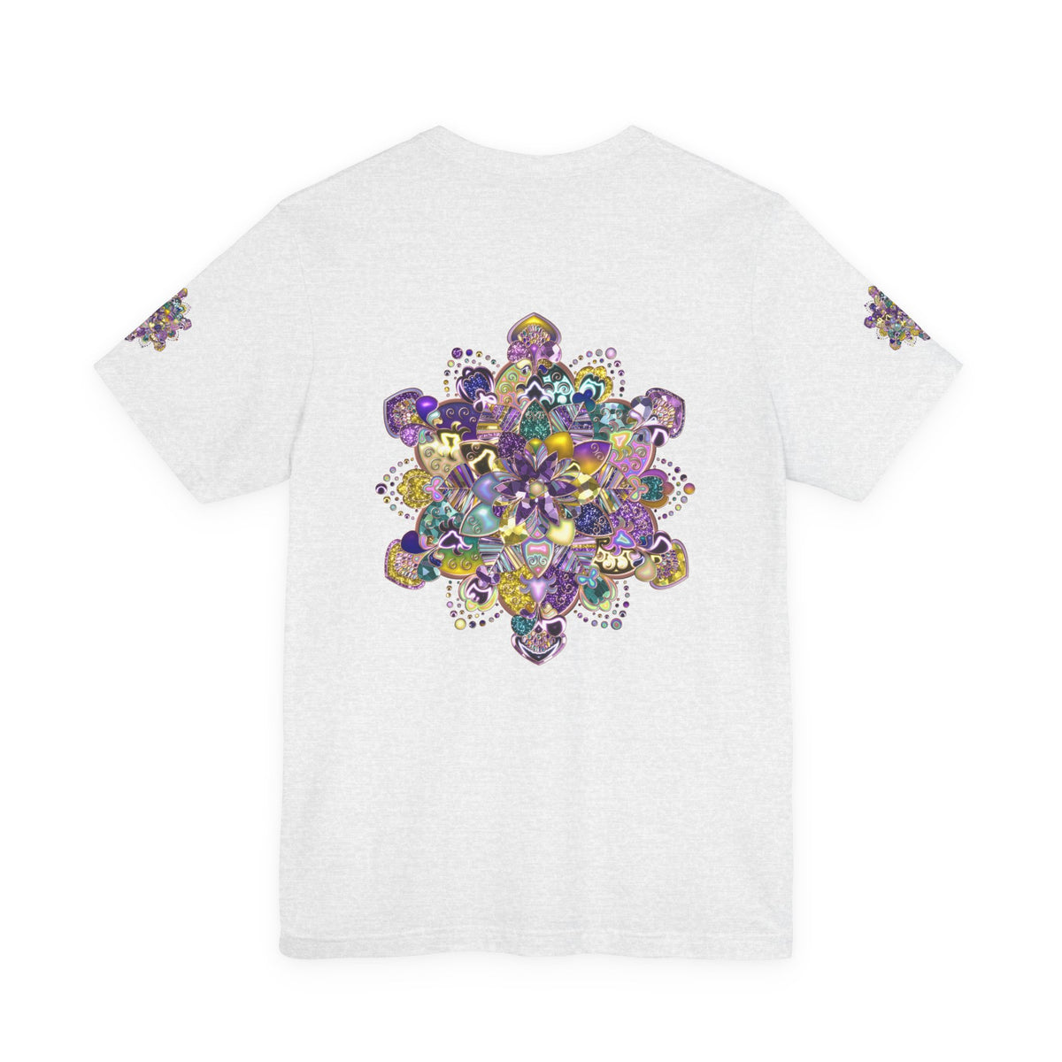 Unisex Floral Jewel Mandala T-Shirt
