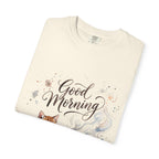 Good Morning Cat Coffee T-Shirt