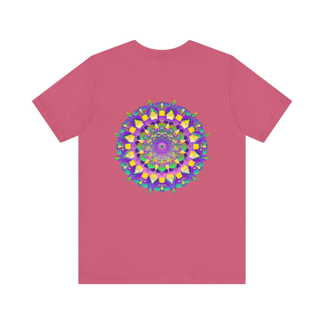 Stunning Mandala Tee with vibrant and intricate design for inner peace