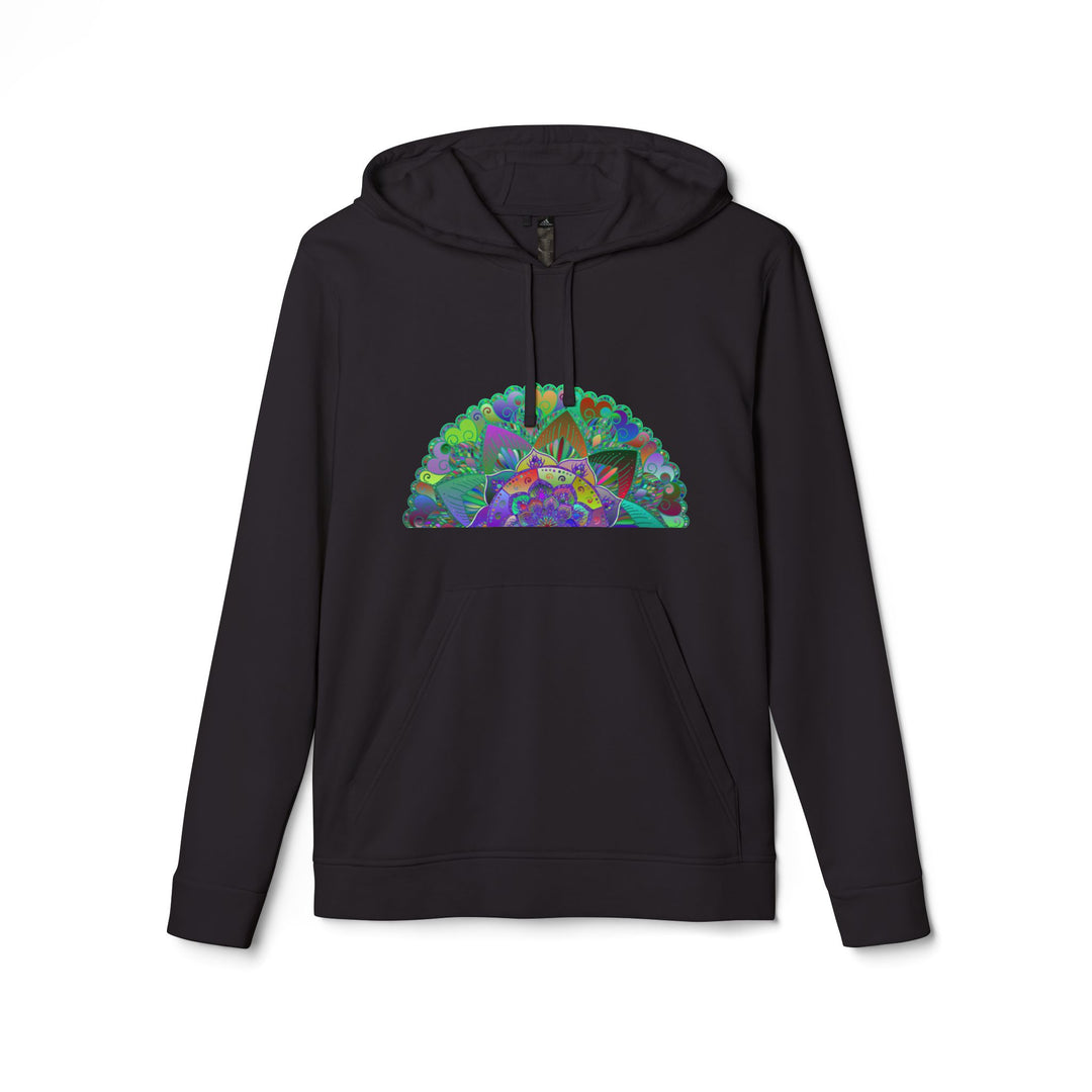 Fashionable Psychedelic Mandala Adidas Fleece Hoodie for a modern style