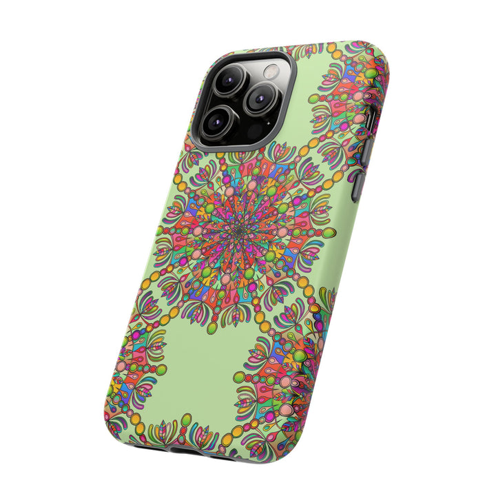 Intricate Mandala Phone Case in Lively Colors for Unique Style