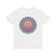 Beautiful mandala tee featuring intricate design for spiritual peace and harmony