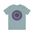 Long-sleeve Mandala Tee - a symbol of spiritual peace and harmony, featuring intricate mandala design in soothing colors