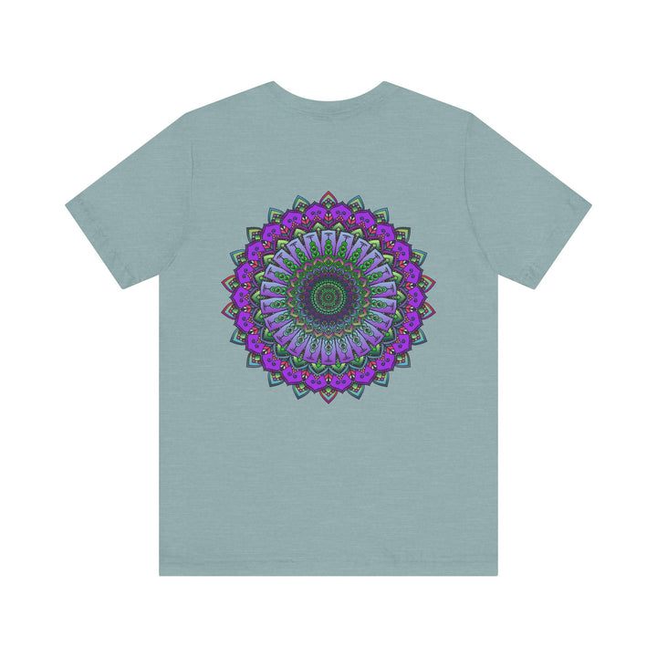 Long-sleeve Mandala Tee - a symbol of spiritual peace and harmony, featuring intricate mandala design in soothing colors