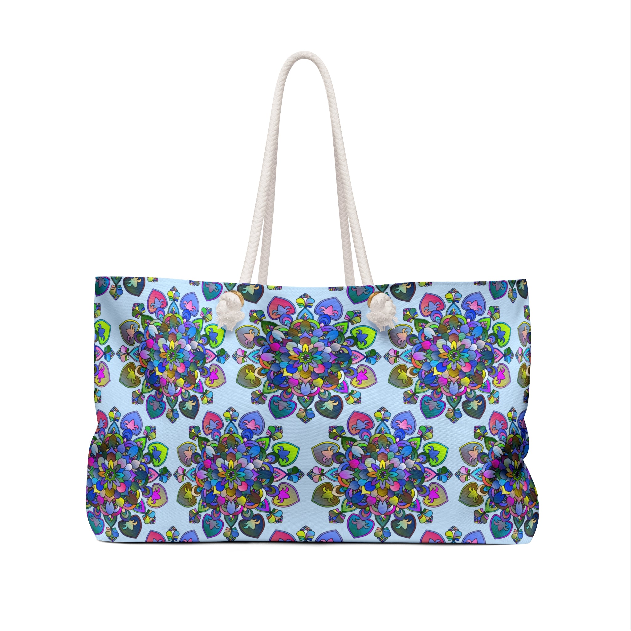 Colorful Floral Weekender Bag - Perfect for Travel & Outdoor Adventures