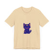 Blue Cat T-Shirt that celebrates the mystique of felines