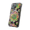 Stylish Mandala MagSafe®-Compatible iPhone 14/15 Impact Case featuring a beautiful and elegant mandala pattern