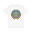  Unique and stunning mandala t-shirt with a spiritual peace message
