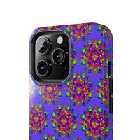 Tiled Hand Drawn Mandala Rainbow Phone Case - Standard alt text 12
