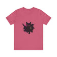 A bold and colorful Black Cat Mystery T-Shirt, perfect for cat lovers