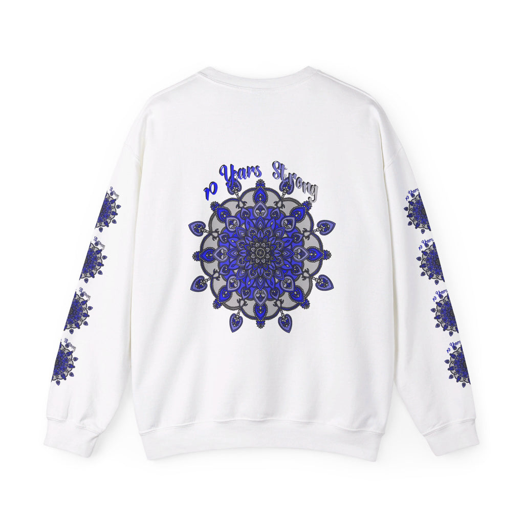 Handmade Mandala Design Unisex Sweatshirt designed for comfort and self-expression