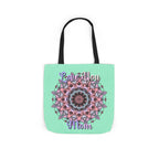 Mandala 'Love You Mom' Canvas Tote — Floral Mother's Day Gift Bag